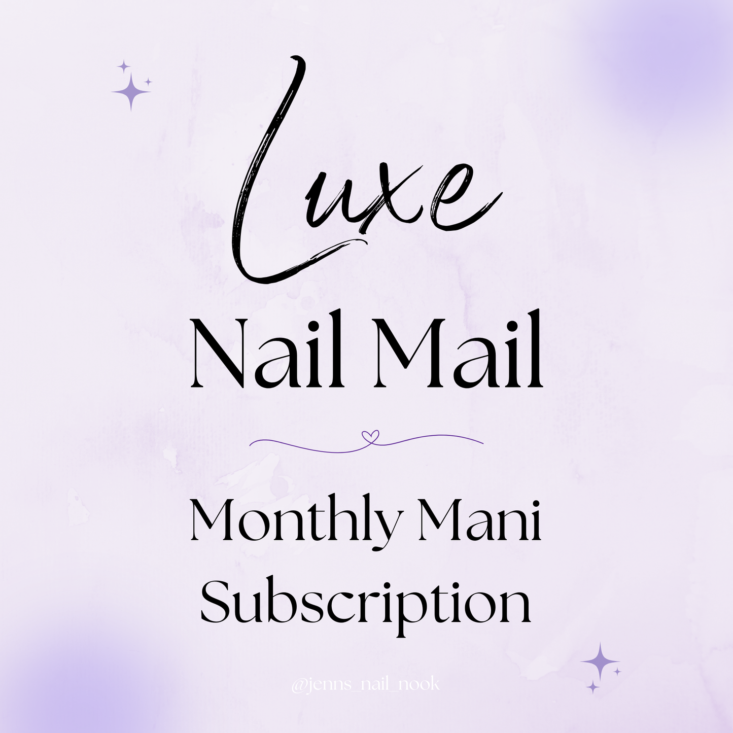 Luxe Nail Mail – Monthly Mani Subscription