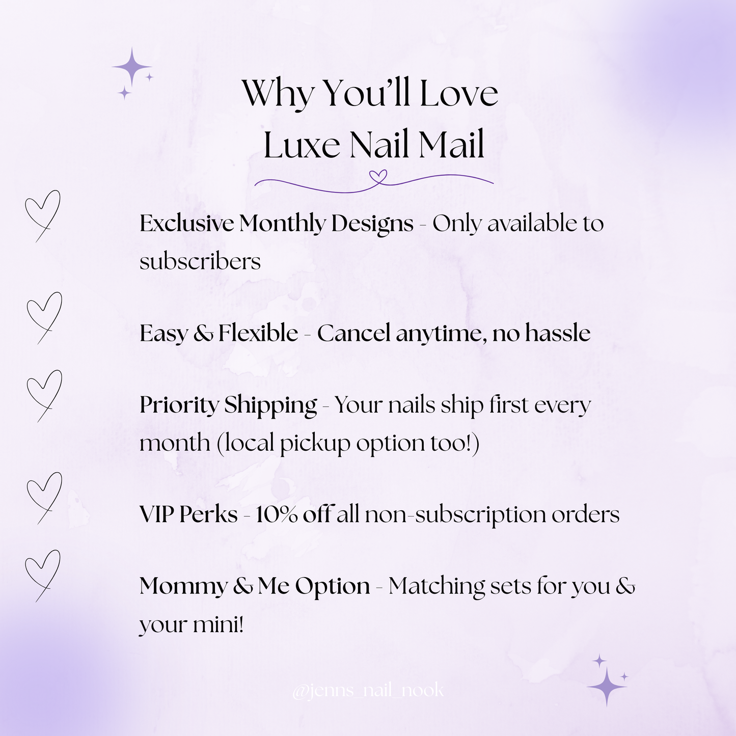 Luxe Nail Mail – Monthly Mani Subscription