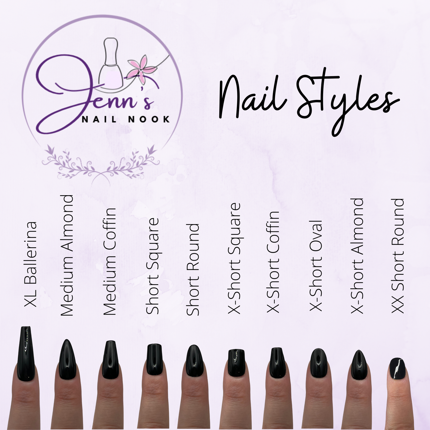 Holiday Cheer – Pre-Designed Press-On Nail Set