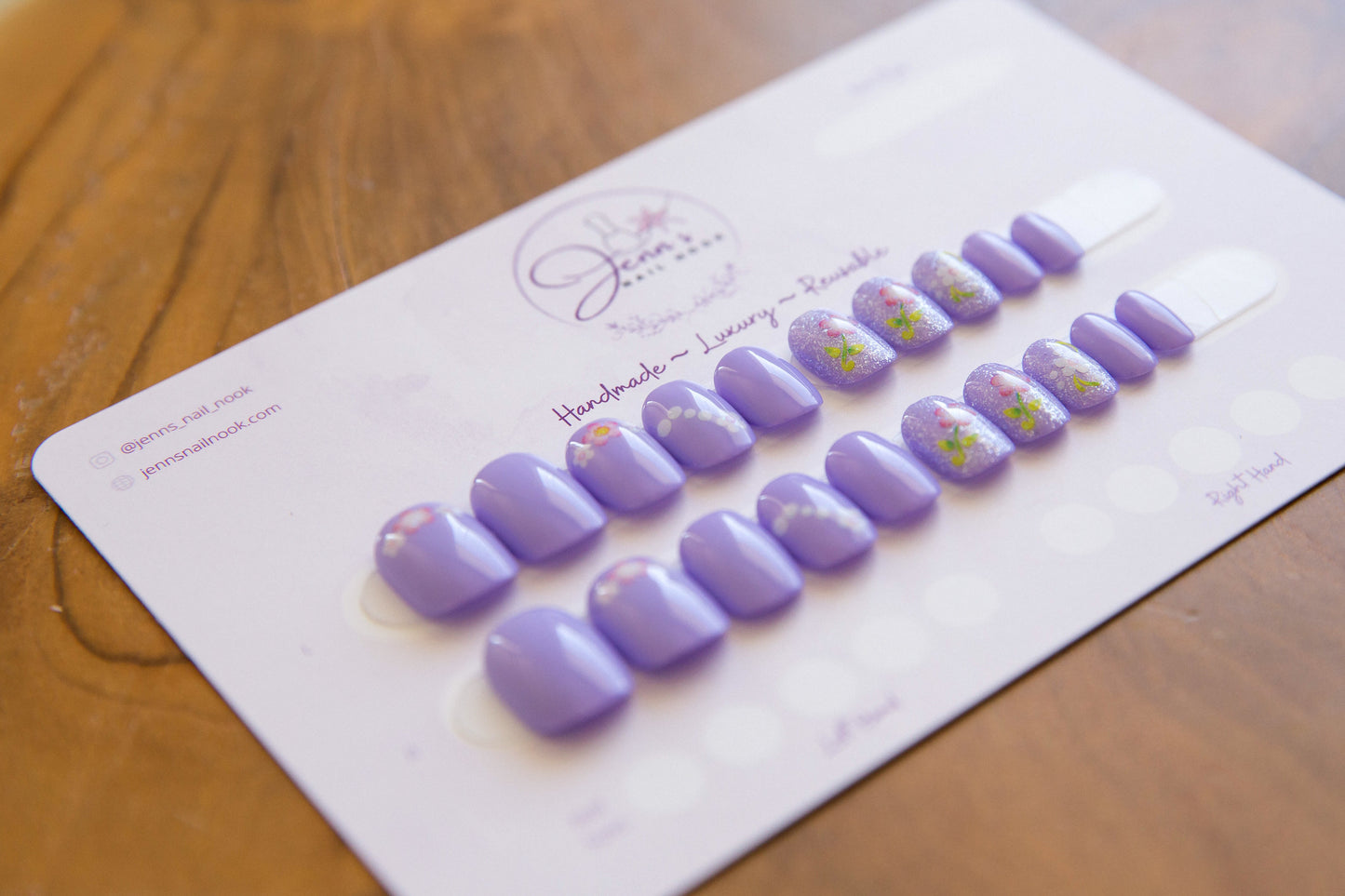Little Luxe Nails – Kids 20-Piece Press-On Nail Set