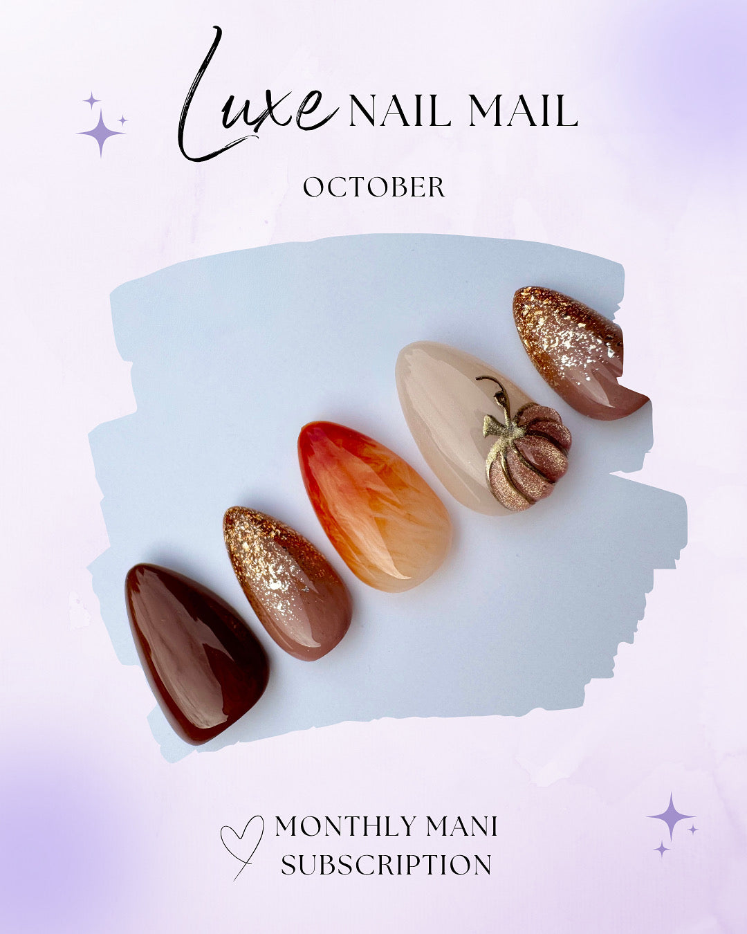 Luxe Nail Mail – Monthly Mani Subscription