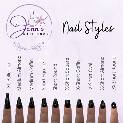 Pink Frost – Pre-Designed Press-On Nail Set