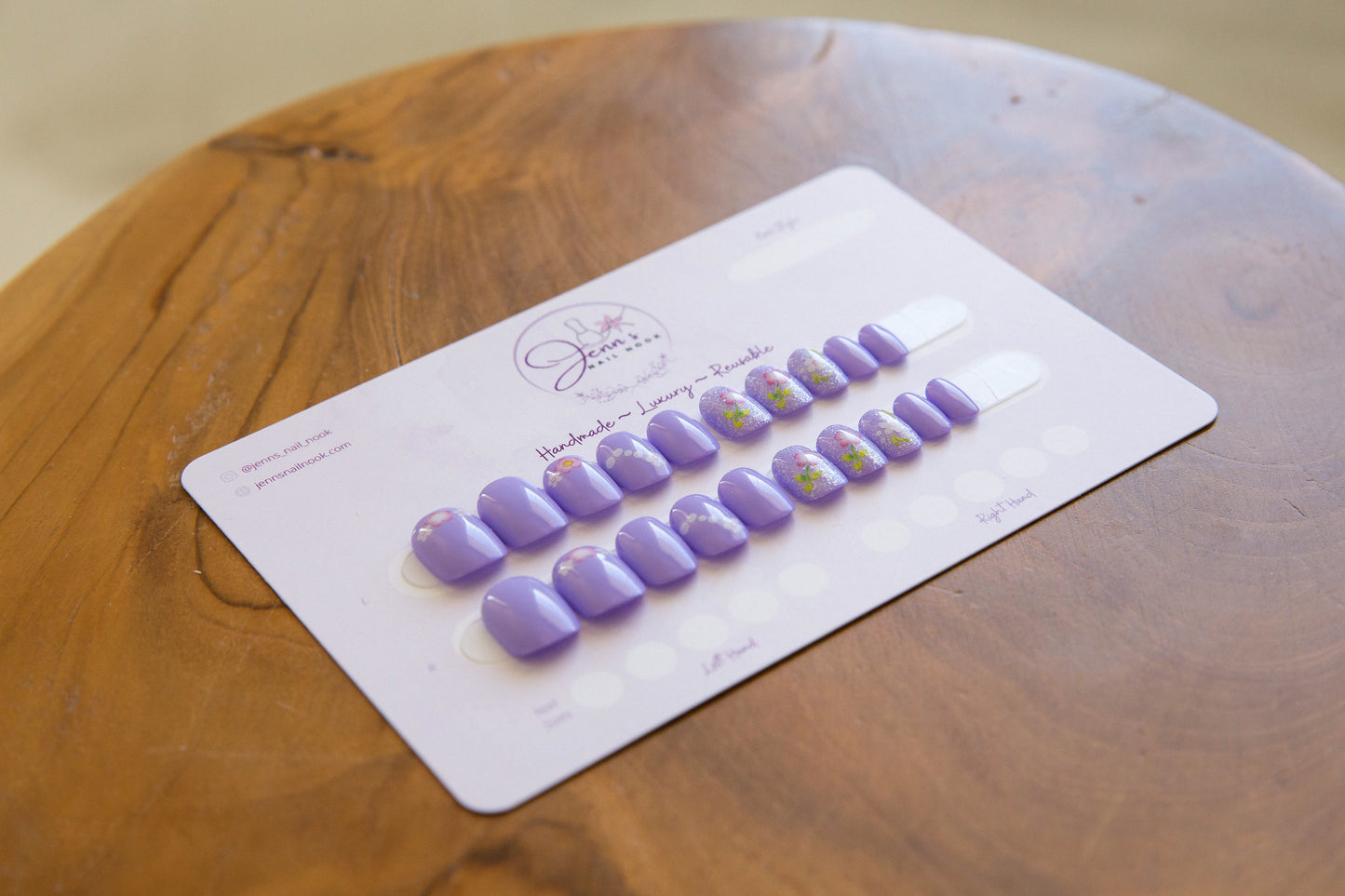 Little Luxe Nails – Kids 20-Piece Press-On Nail Set