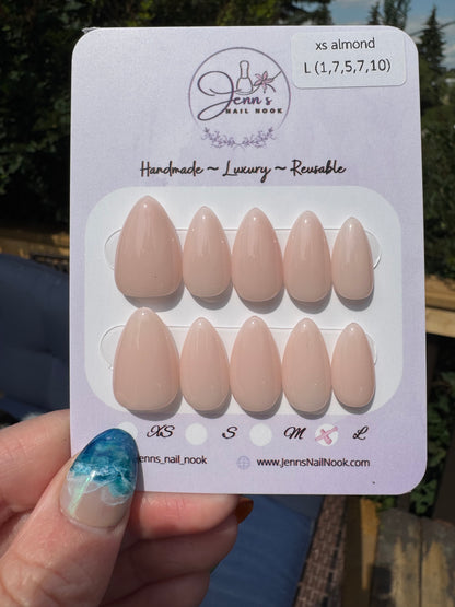 Ballet Slip – Pre-Designed Press-On Nail Set