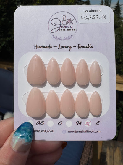 Ballet Slip – Pre-Designed Press-On Nail Set