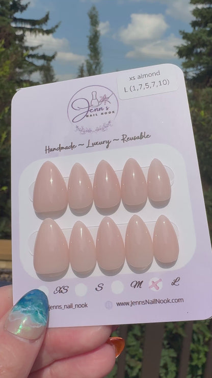 Ballet Slip – Pre-Designed Press-On Nail Set